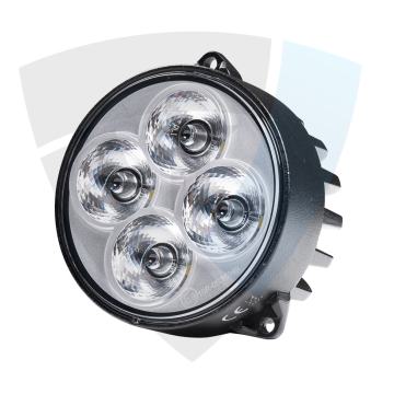 Delovna LED svetilka 40 W, razpršena, okrogla
