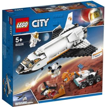 LEGO City 60226 Space Shuttle Raziskovanje Marsa