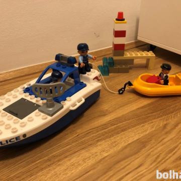 Lego duplo 4861 Policijski čoln