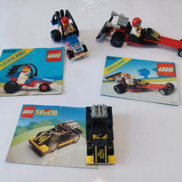 Lego kocke 3 krat dirkalni avto vintage z navodili