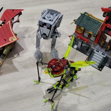 Lego Ninjago, SW, zlepljeni