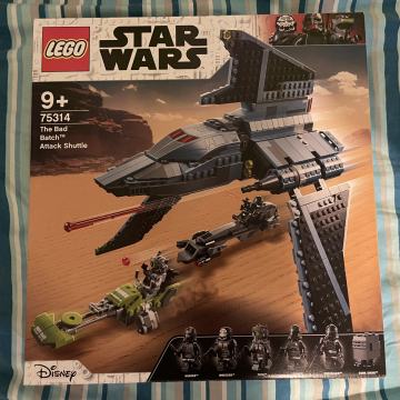 LEGO Star Wars BAD BATCH ATTACK SHUTTLE Set številka 75314