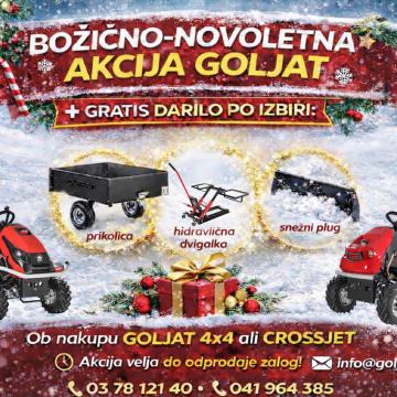 NOVI MODEL CROSSJET 4X2 in 4X4 mulčar kosilnica