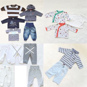 oblačila fantek 62 in 68, HM, Obaibi, Baby Club, Clar, Esprit...