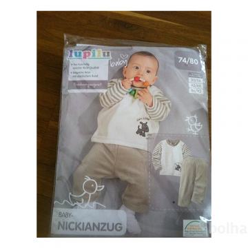 UGODNO! Novo oblačilo - komplet Lupilu Baby za dojenčka, vel. 74/80