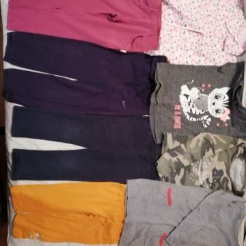 Prodam komplet oblačil za deklico 122 pomlad jesen