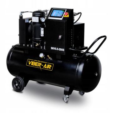 Vijačni kompresor 200 l, z inverterjem, 5,5 kW BREZPLAČNA DOSTAVA!