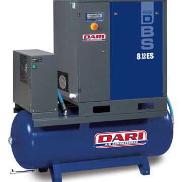 Vijačni kompresor DARI DBS 7,5kW-270-10-ES, AKCIJA do 30.2.2026!