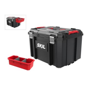 SKIL 2610S01670 Trpežen srednje velik modularni kovček za orodje, z en