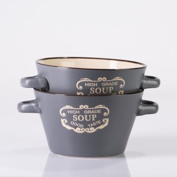 Keramična skodelica za juho *Soup - High Grade Good Taste* 500ml