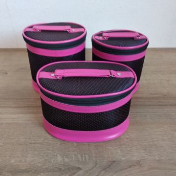 Komplet treh kozmetičnih torbic