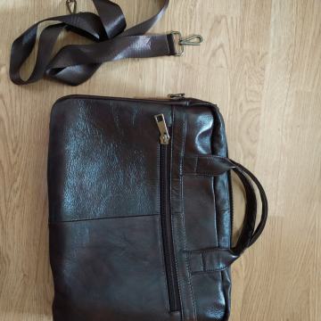 Moška usnjena torba