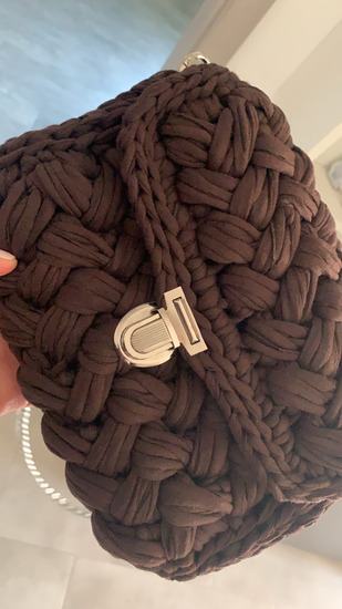 torbica ročno pletenje unikat