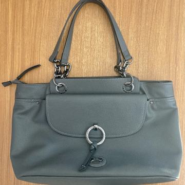 ŽENSKA SIVA VELIKA TORBA TORBICA 40 cm NOVA