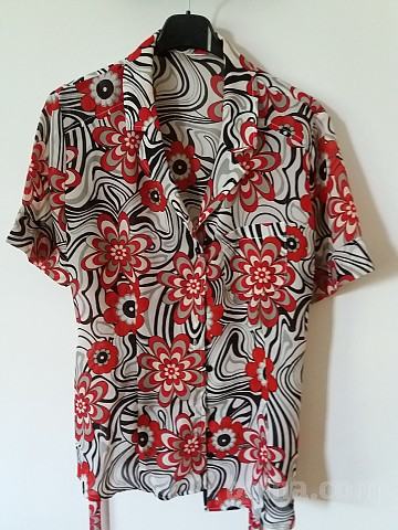 BLUZA - SRAJCA KRATEK ROKAV št. 40