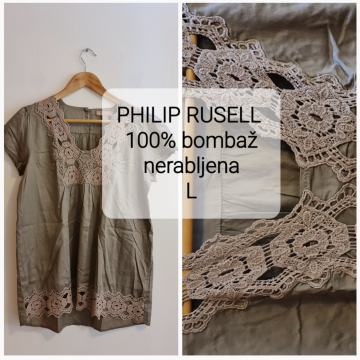 BLUZA - st.L ■PHILIP RUSSEL ■nerabljena ■100% bombaž