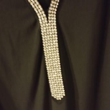 Crna svečana 3/4 rokavi