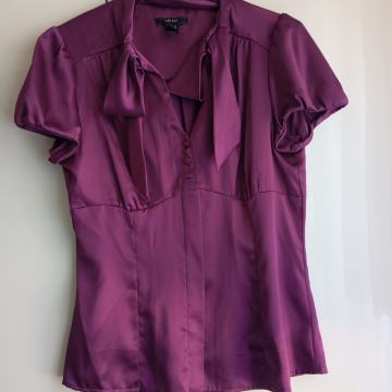 MANGO NOVA VIJOLA SATENASTA BLUZA M