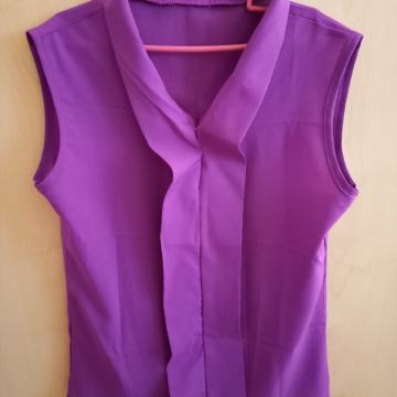 Vijolična ženska bluza, XS