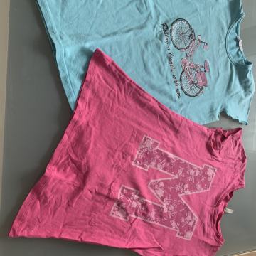 dekliške majice kratek rokav 150 - 10 / 11 let