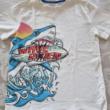 Fantovska majica kratek rokav Next st. 134, za 9 let Wave Rider