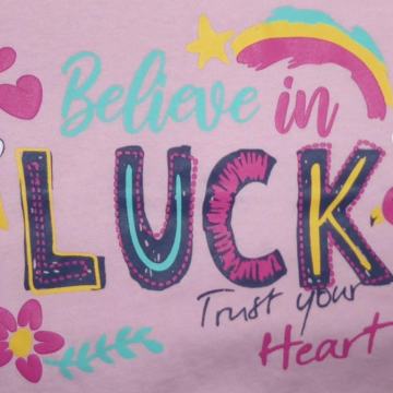 Kot nova majica s kratkimi rokavi za deklico št.122/128, 6-9 let