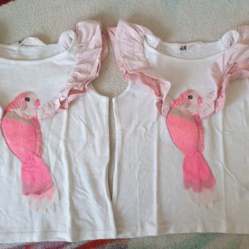 MAJČKA KR. ROKAV HM 98/104 papagaj