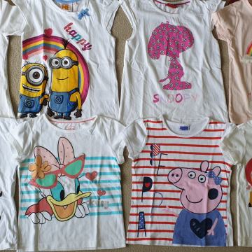 MAJČKE KRATEK ROKAV 110/116 *