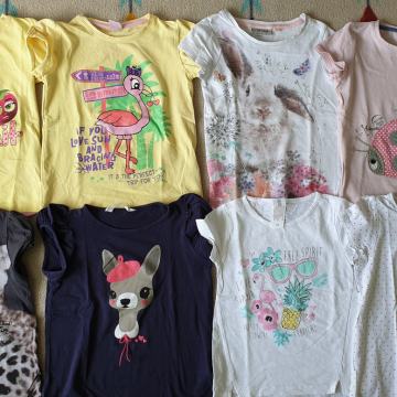 MAJČKE KRATEK ROKAV 110/116**