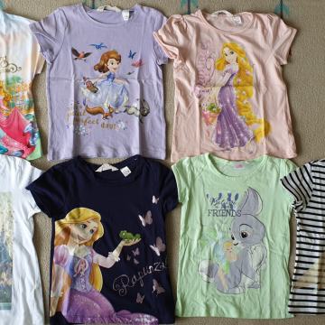 MAJČKE KRATEK ROKAV 110/116 SOFIJA, ZLATOLASKA