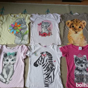 MAJČKE KRATEK ROKAV 98/104 II