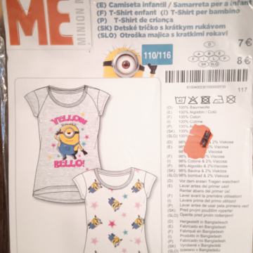 Majica minion 110-116