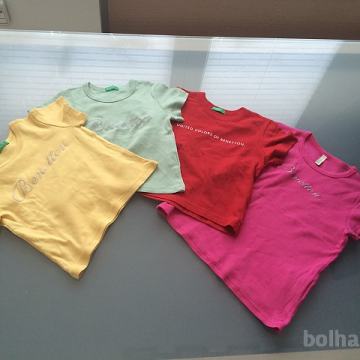 majice Benetton od 1 do 4 let