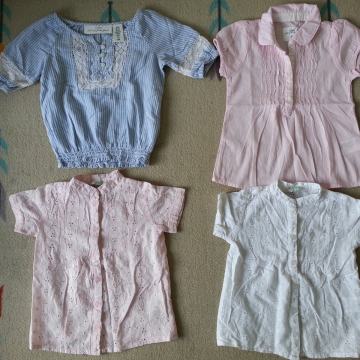 SRAJČKA/MAJČKA KRATEK ROKAV HM 98/104