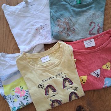 t shirt majica kratek rokav 12 - 18 m