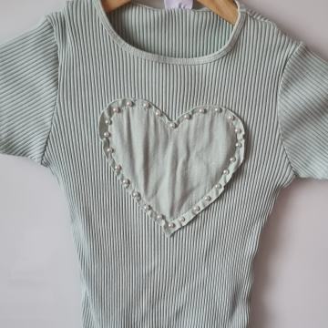 Zara majica s srčkamo 11-12 let