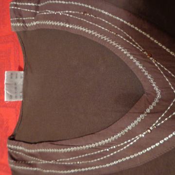 33- KRATEK ROKAV, RJAVE BARVE