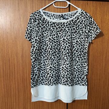 Leopard print kratka majica S