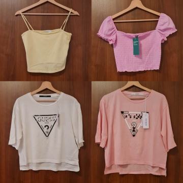 Majčke, crop top in pulover XS / S