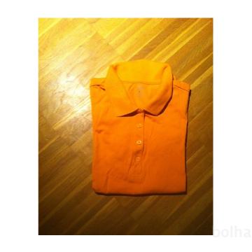 Nova oranžna športna polo majica, 2 kom S in M, ZELO UGODN
