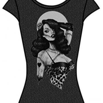 Too Fast Zombie Horror Psychobilly Pin up majica