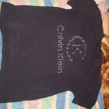 Ženska poletna majica CALVIN KLEIN, temnomodra, vel.M