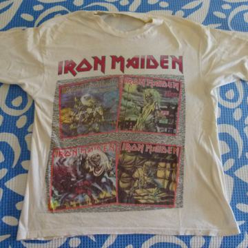 IRON MAIDEN albums covers vintage T-shirt majica - glasba