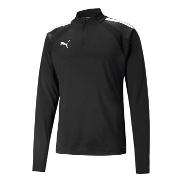 Klasična majica Puma Team Liga z zadrgo 1/4 in zankami za palec