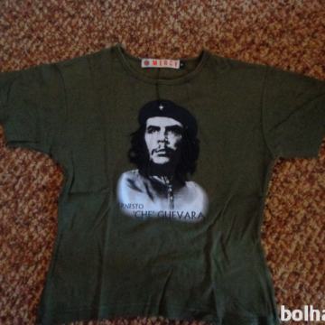 kratka majica olivne barve : che guevara