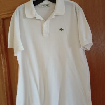 LACOSTE ORIGINAL BELA BOMBAŽNA MAJCA L