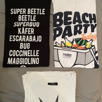 Majica T-shirt št. M, tri kom., novo, Ljubljana