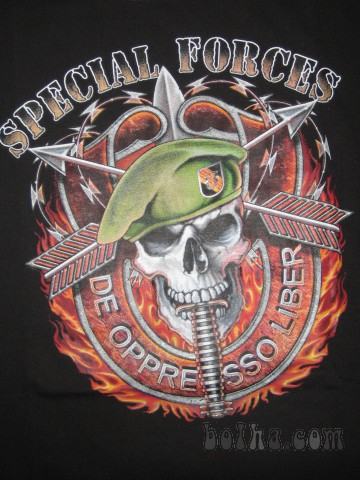 MAJICA Z NAPISOM SPECIAL FORCES