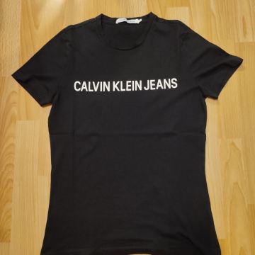 Moška majica s kratkimi rokavi Calvin Klein, št. XS, črne barve