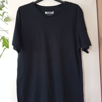 MUSTANG ORIGINAL ČRNA BOMBAŽNA MAJCA S